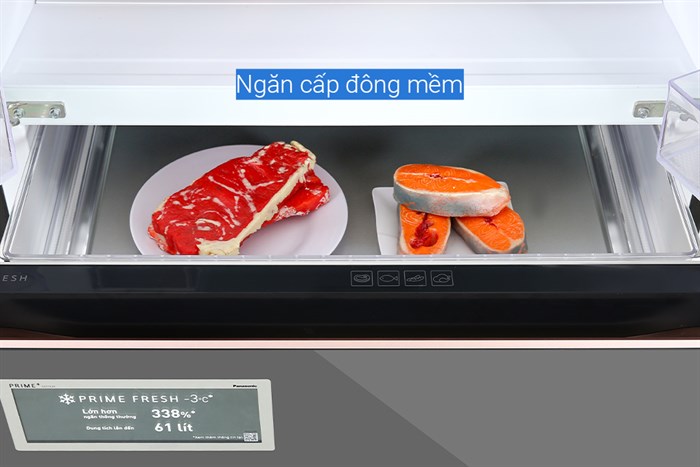 Tủ lạnh Panasonic Inverter 540 lít Multi Door NR-YW590YMMV